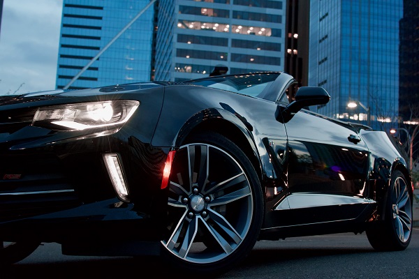 black car