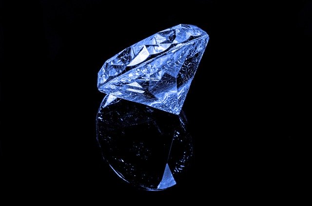 diament niebieski