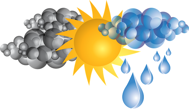 A picture showing the weather