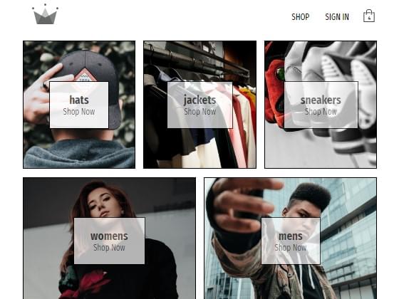 Online clothing store